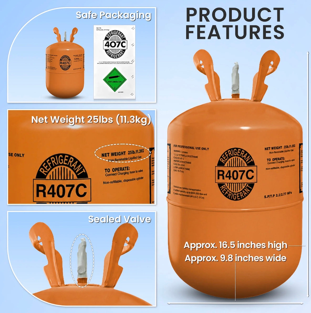 R407C compatible equipment and service application